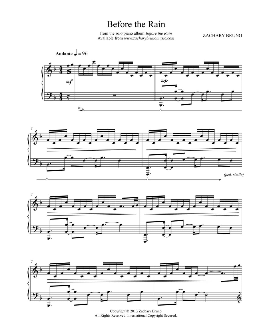 All Available Sheet Music (Digital Bundle)