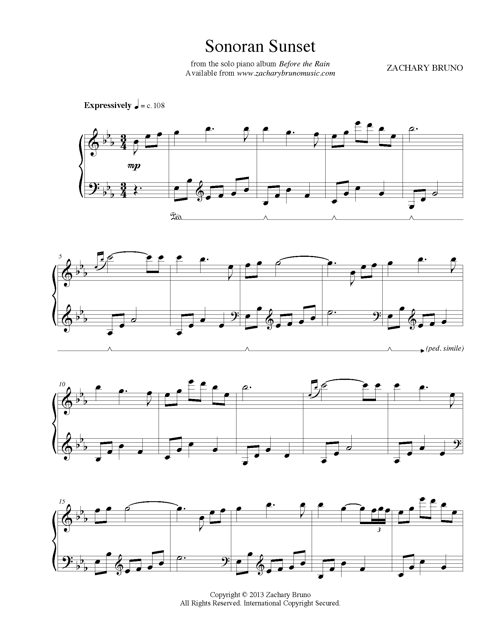 Before the Rain [9 available PDFs] (Sheet Music Bundle)