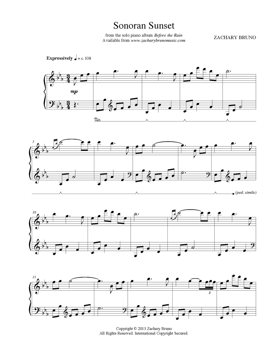 All Available Sheet Music (Digital Bundle)